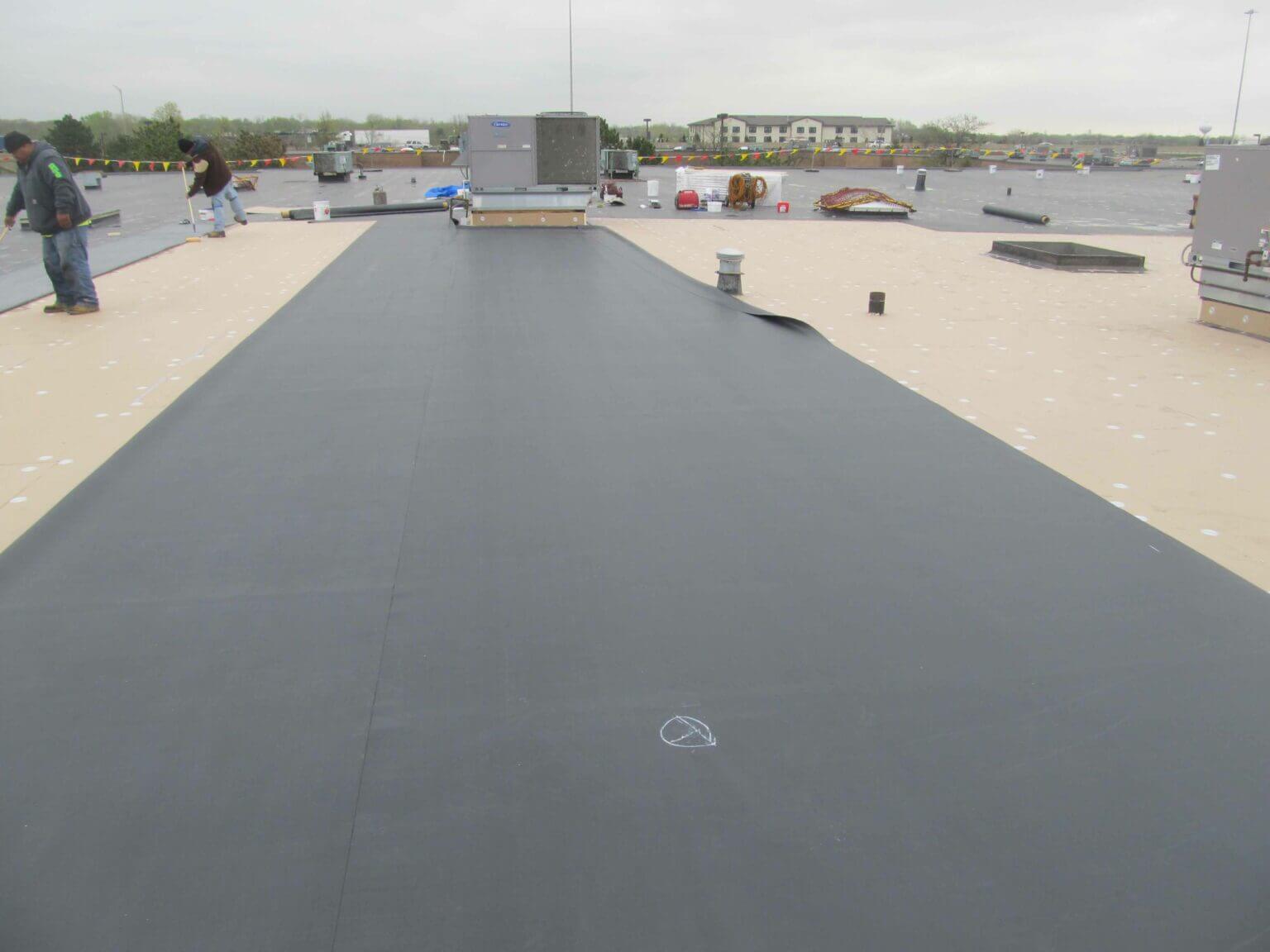 EPDM Black and White Roof Systems
